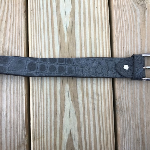 Mens Waistband Genuine Supreme Real Leather Croc P - Picture 7 of 8